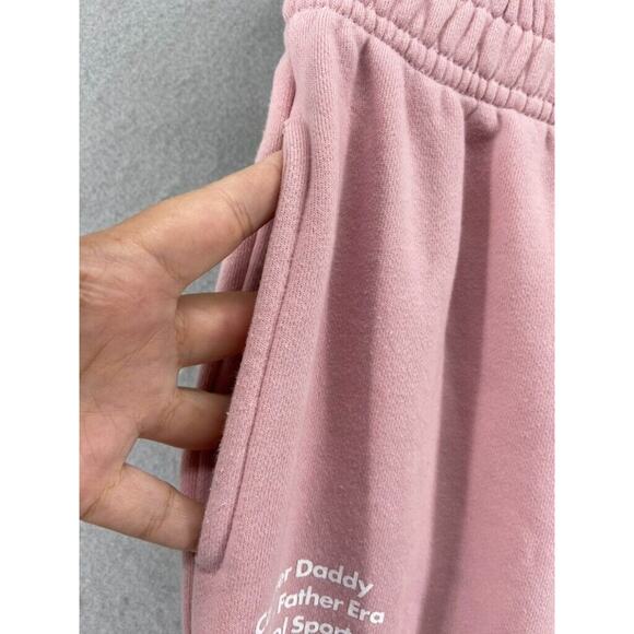 Barstool Sports Sweatpants Womens Sz XS Pink Call Her Daddy Joggers Heavy Weight - Picture 3 of 10